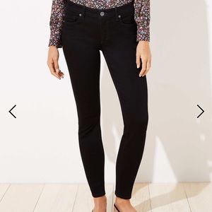 Curvy Slim Pocket Skinny Jeans In Black